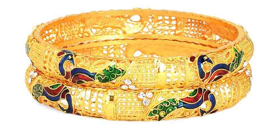 traditional Meenakari bangles