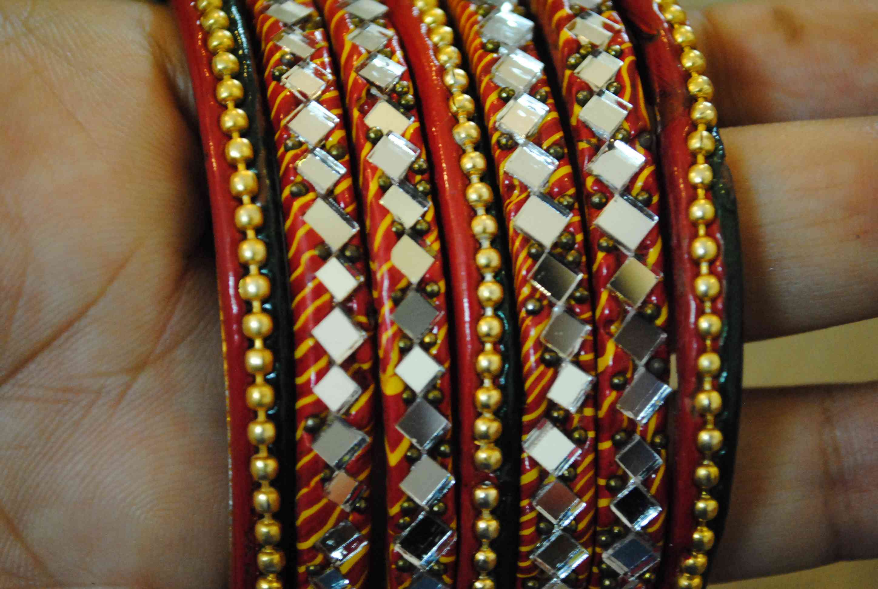 Set of Traditional Lac Bangles
