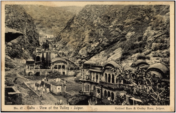 galta temple old photo