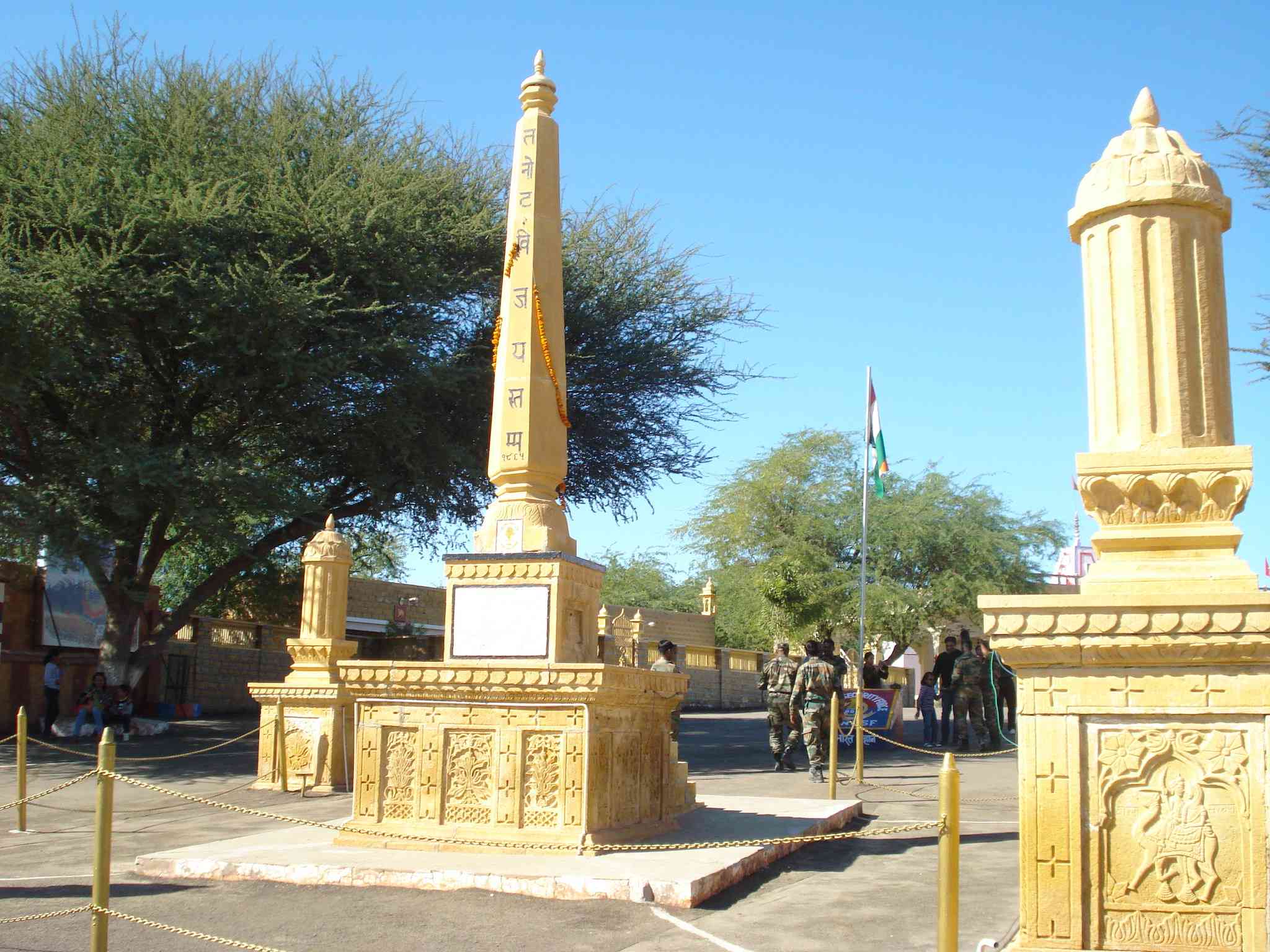 The Vijay Stambha marking the victory of Longewala Battle
