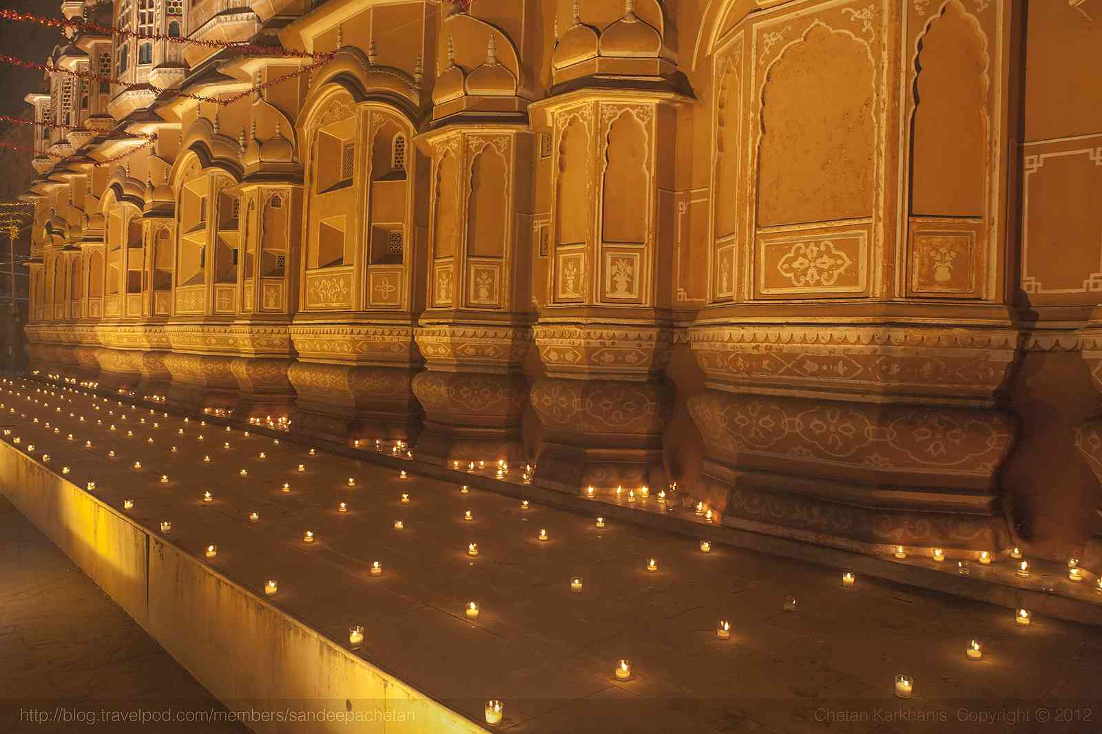 diwali hawa mahal