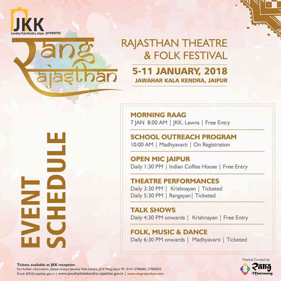 Programme Schedule