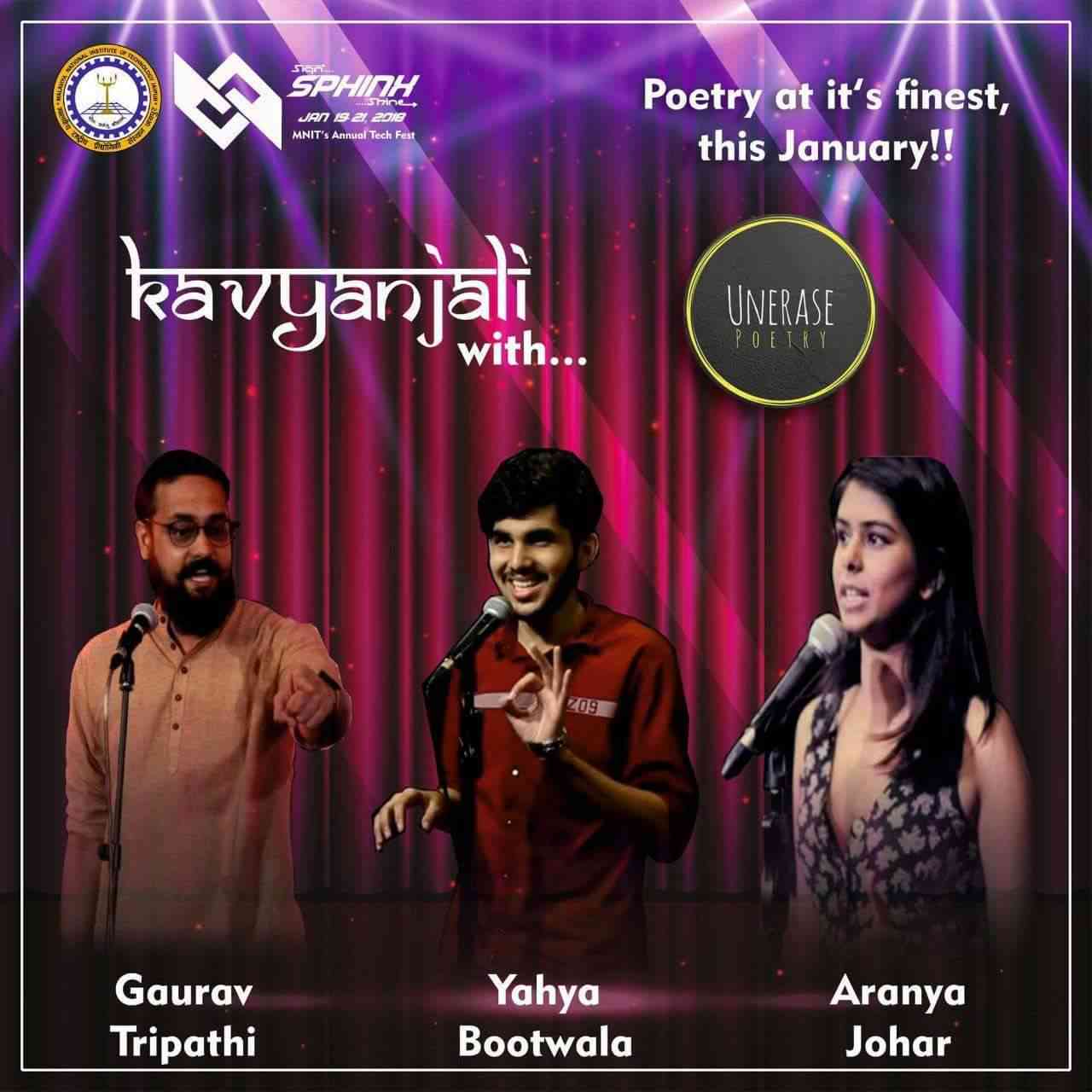 Kavyanjali with UnErase Poetry