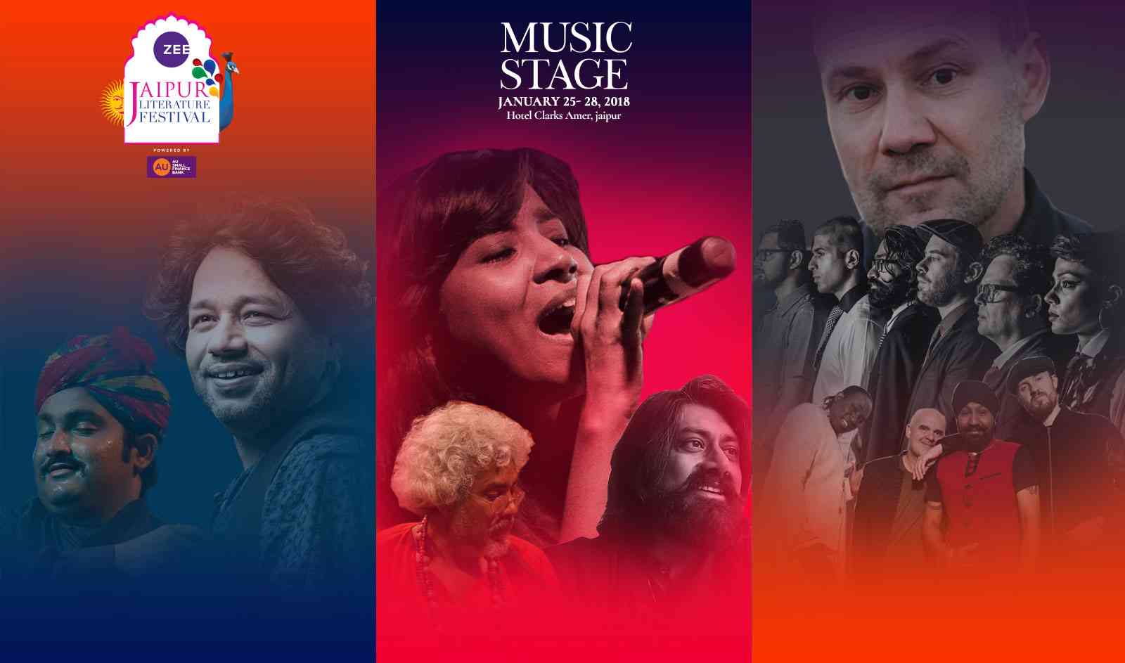 Music Stage at Zee JLF