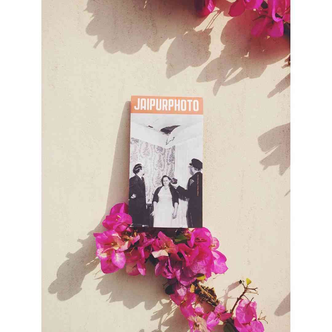 The brochure and programme for #JaipurPhoto