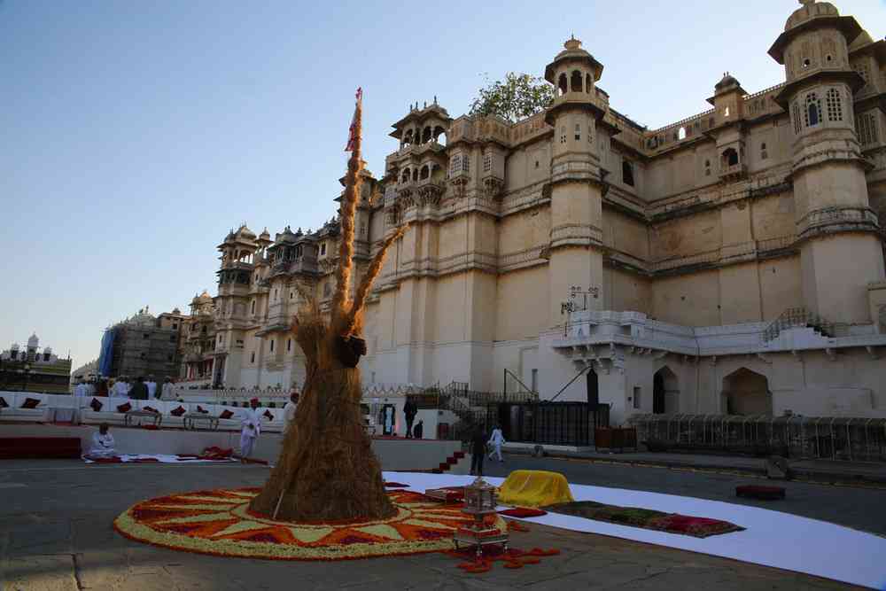 Holika Dahan, Udaipur