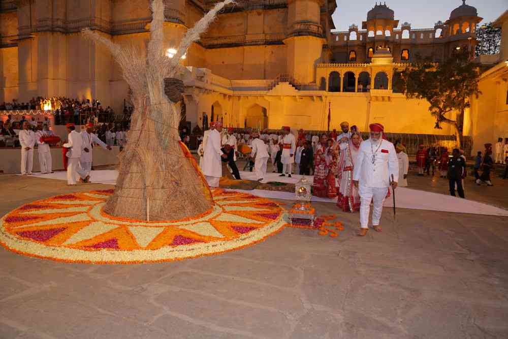 Holika Dahan, Udaipur