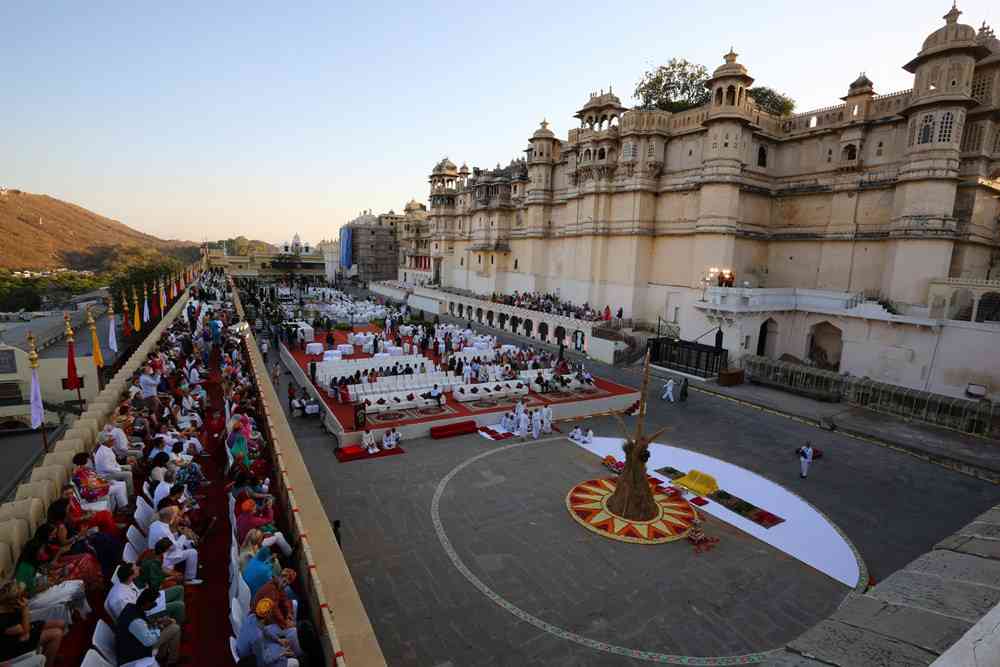 Holika Dahan, Udaipur