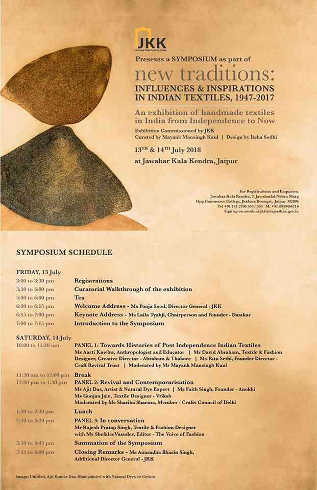  Symposium at Jawahar Kala Kendra