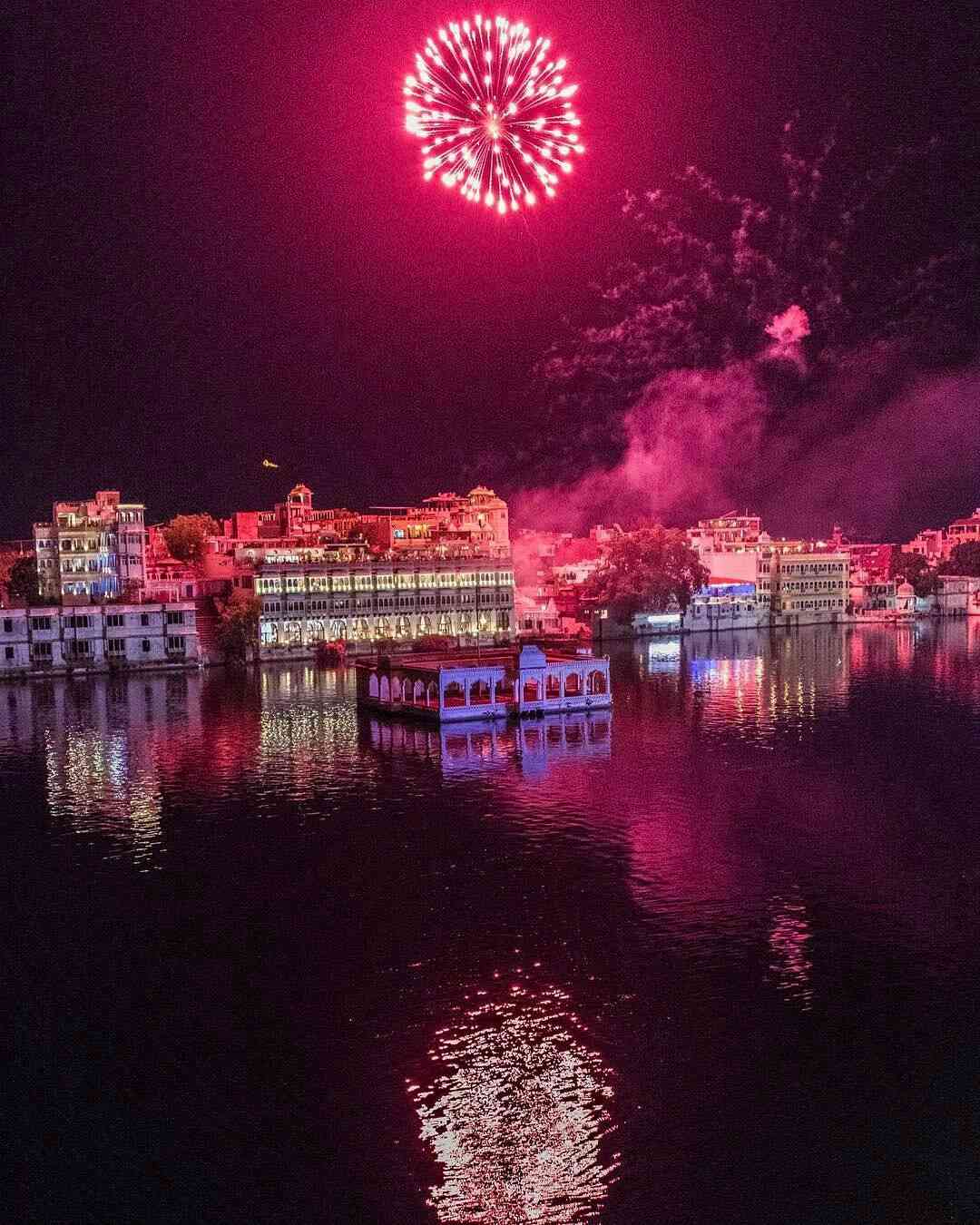 Firecrackers Lake Pichola 