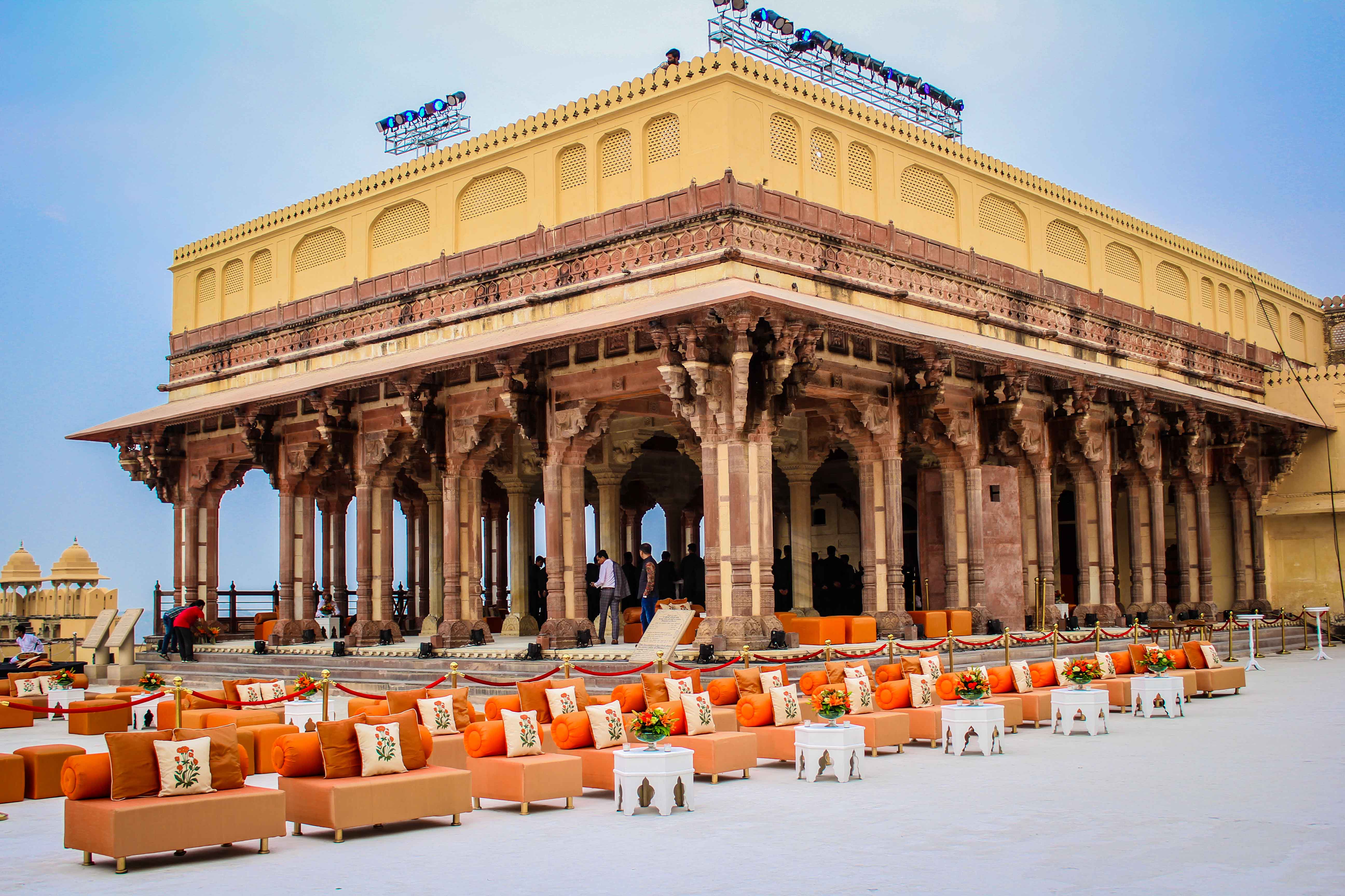 launch of bonjour india at amer fort